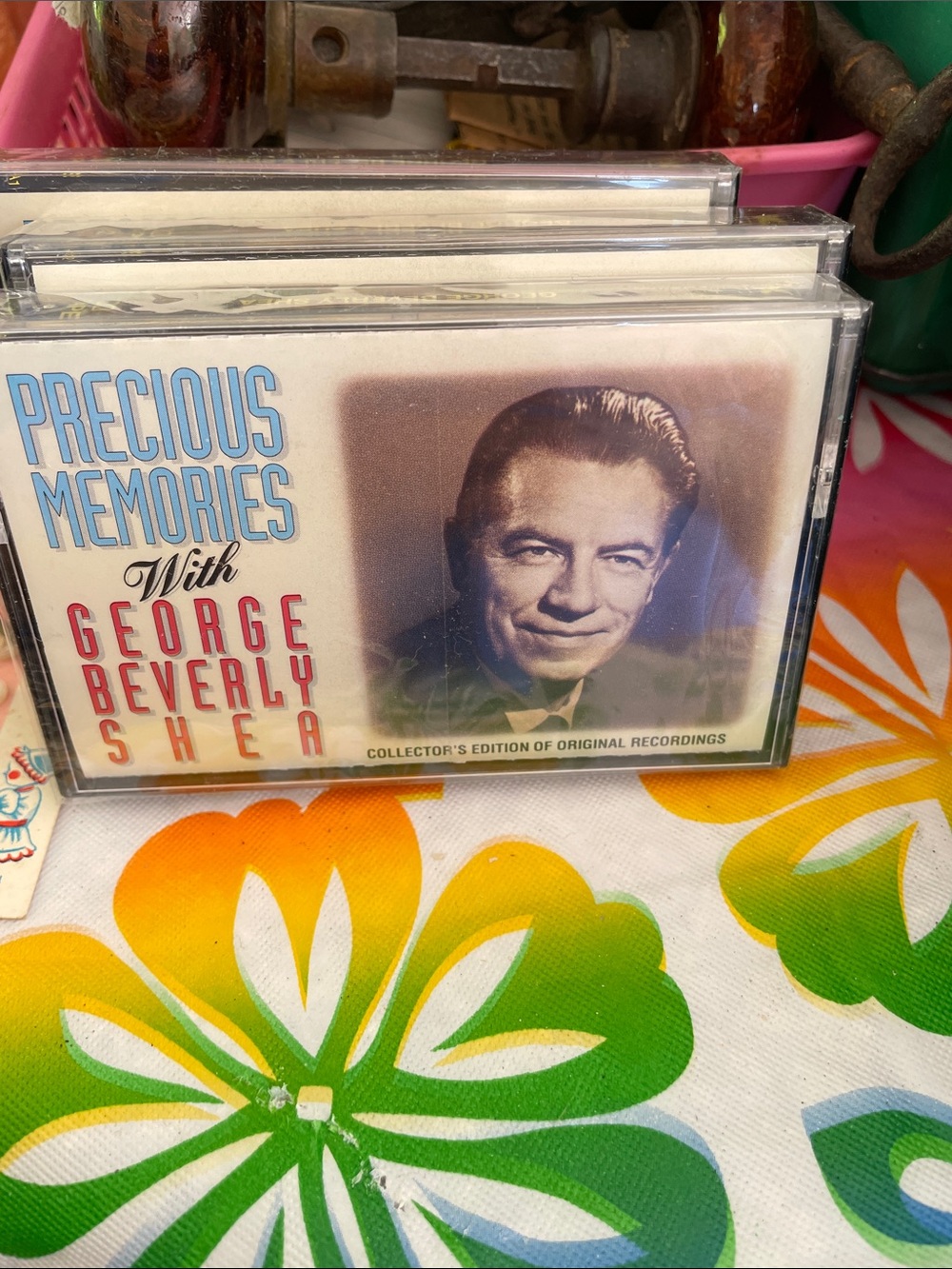 Precious Memories Cassette Tape - George Beverly Shea - Black